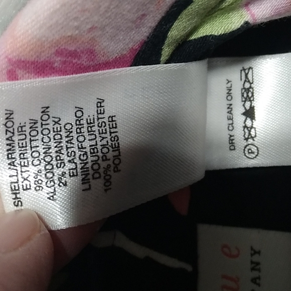 SALE! Like New First Issue A Liz Claiborne Company Floral Print Jacket Sz.L - Picture 7 of 8